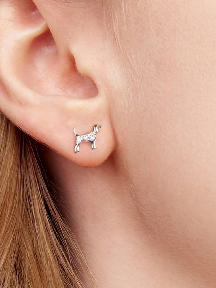 Faithful Pup Stud Earrings VIP